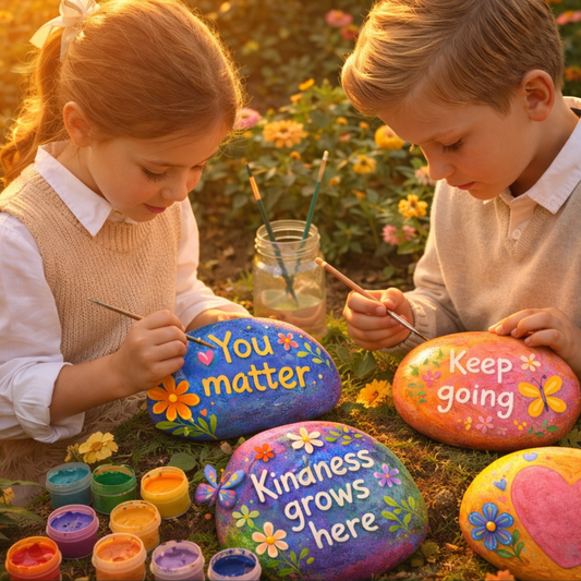 Kind Words to Pass Along - 100 Sayings for Kindness Rocks - Printable PDF