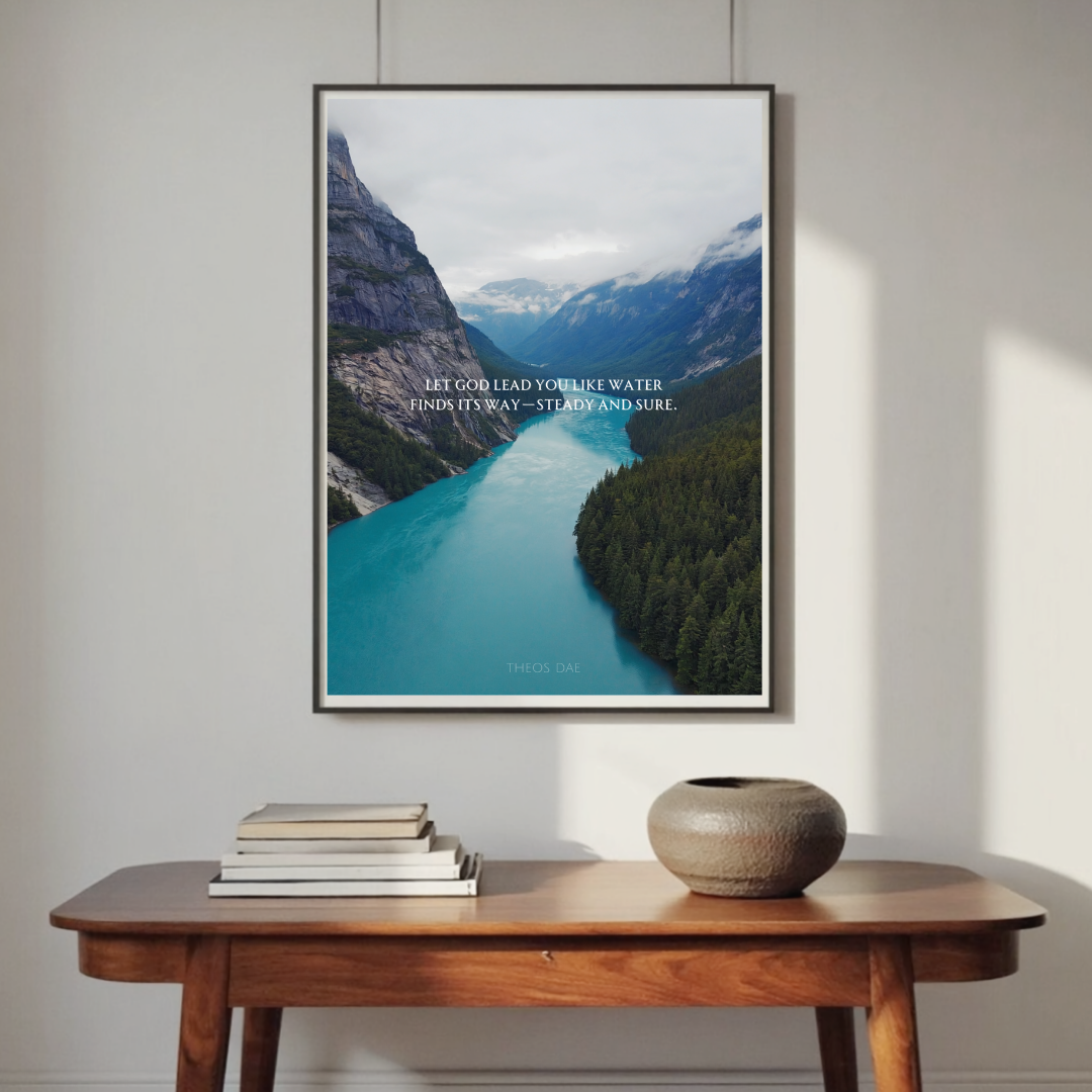 Led Like Water by Theos Dae - Digital Art Print