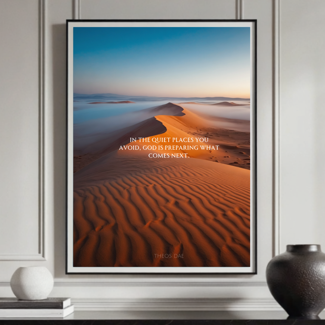 Quiet Preparation by Theos Dae - Digital Art Print