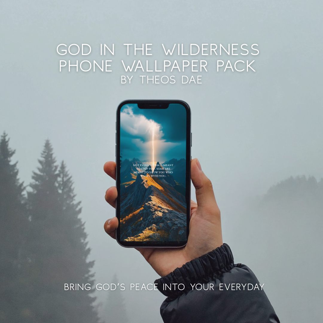 God in the Wilderness: Phone Wallpaper Pack by Theos Dae