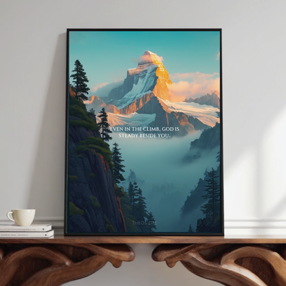 Summit of Grace by Theos Dae - Digital Art Print