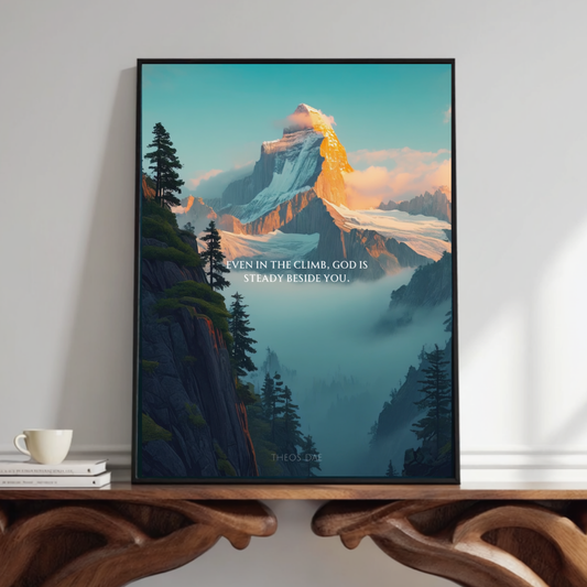 Summit of Grace by Theos Dae - Digital Art Print