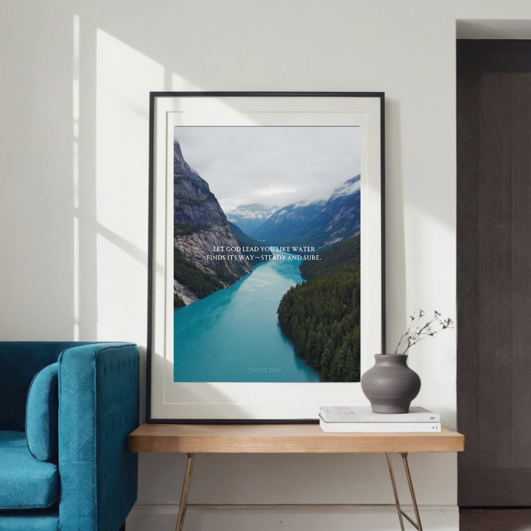 Led Like Water by Theos Dae - Digital Art Print