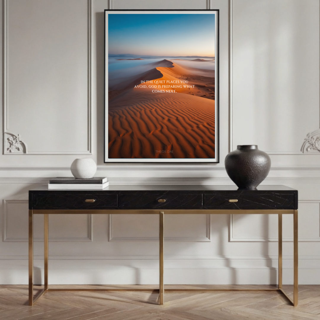 Quiet Preparation by Theos Dae - Digital Art Print