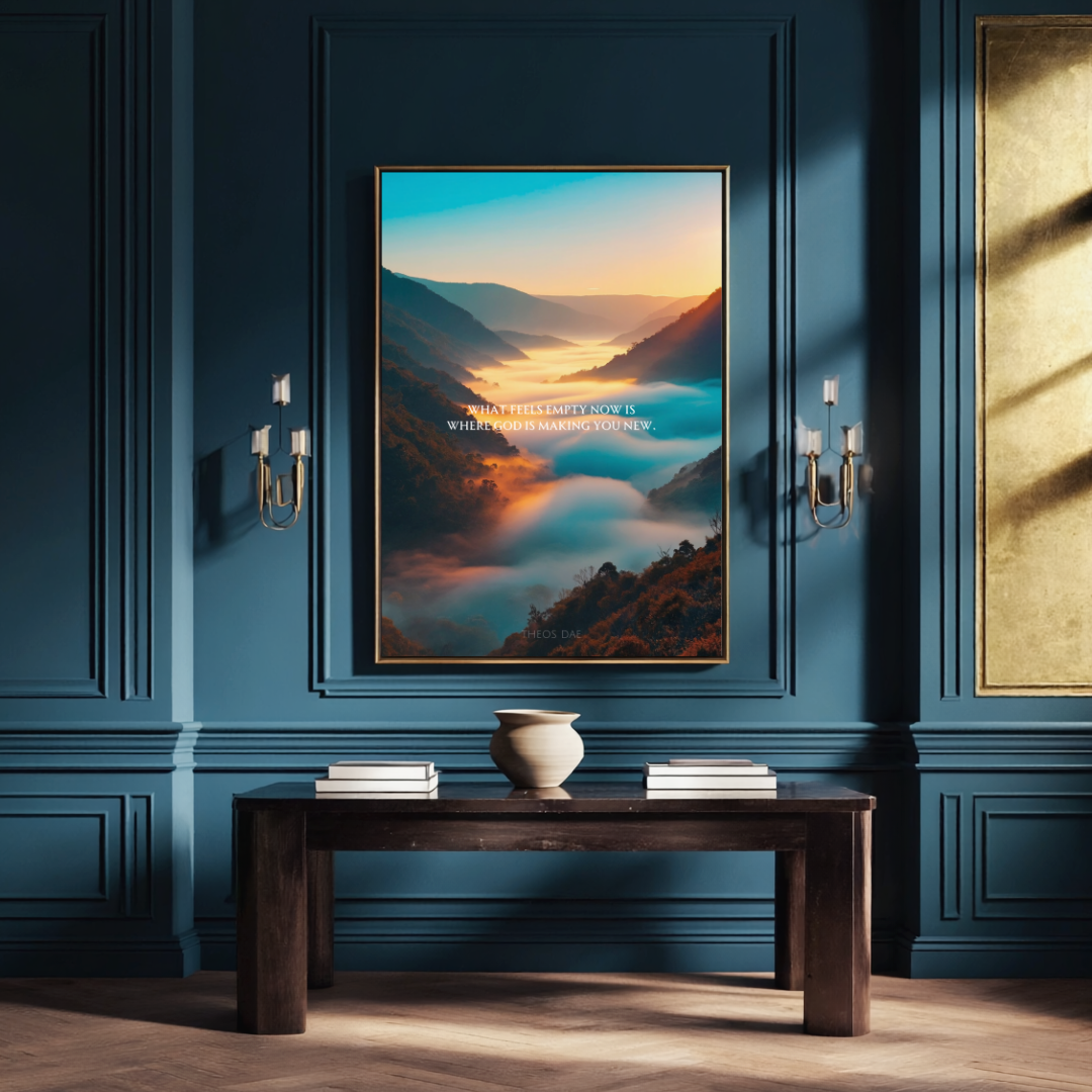 Valley of Renewal by Theos Dae - Digital Art Print