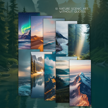 God in the Wilderness: Phone Wallpaper Pack by Theos Dae