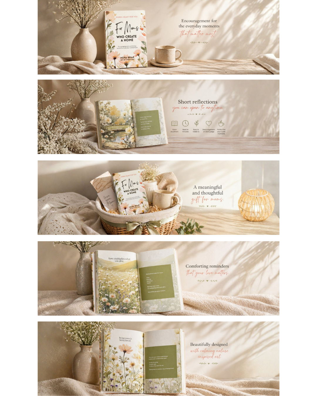 Words Meant for You: For Moms Who Create a Home | Encouraging and Comforting Words for Everyday Motherhood