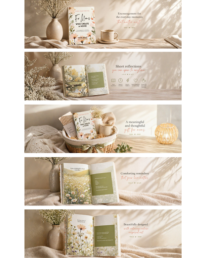 Words Meant for You: For Moms Who Create a Home | Encouraging and Comforting Words for Everyday Motherhood