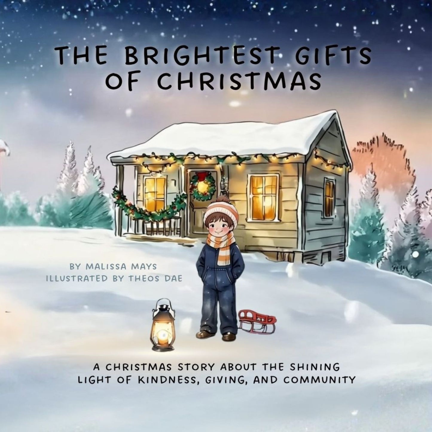 The Brightest Gifts of Christmas: A Christmas Story About The Shining Light of Kindness, Giving, and Community