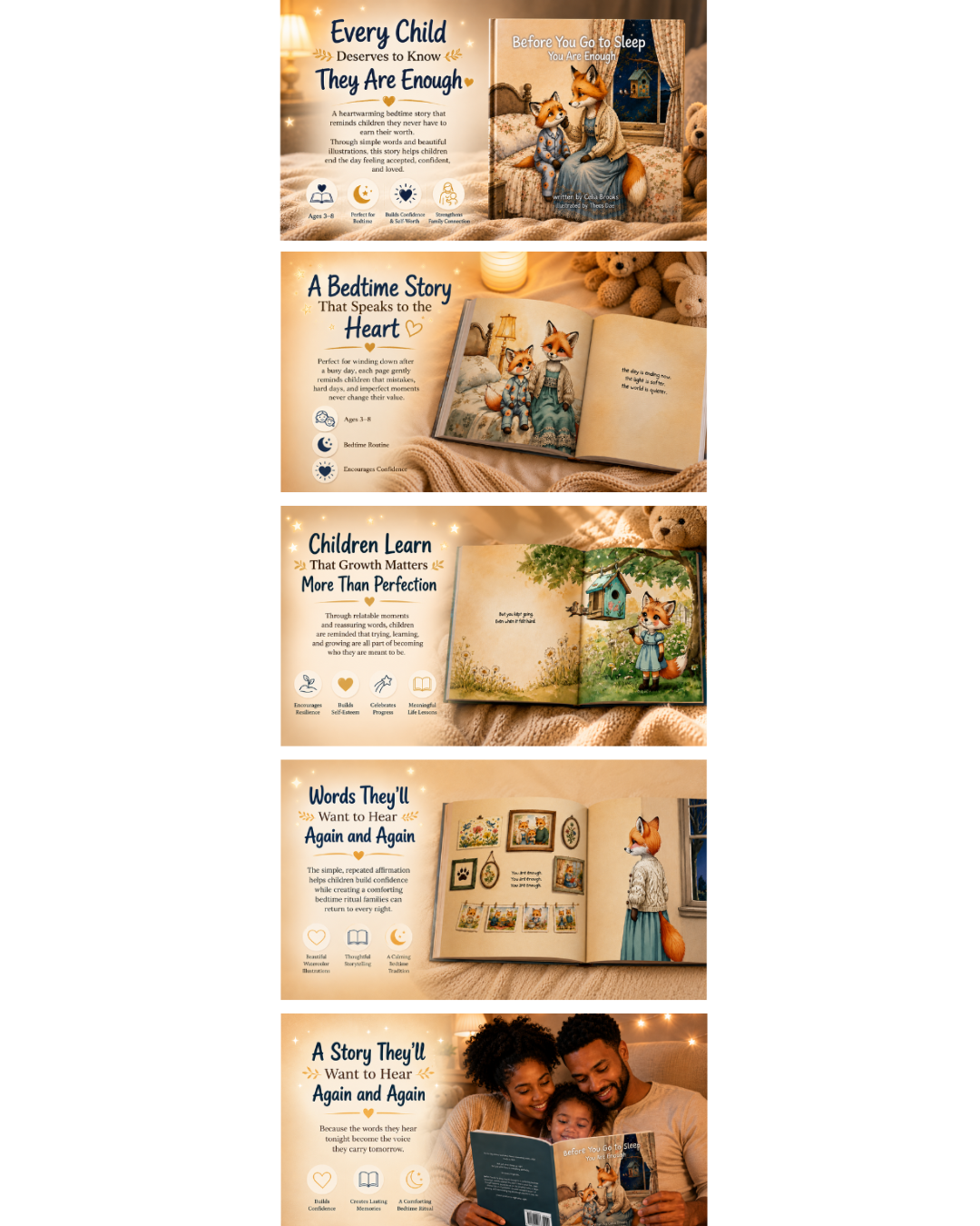 Information on Before You Go To Sleep - You Are Enough by Celia Brooks